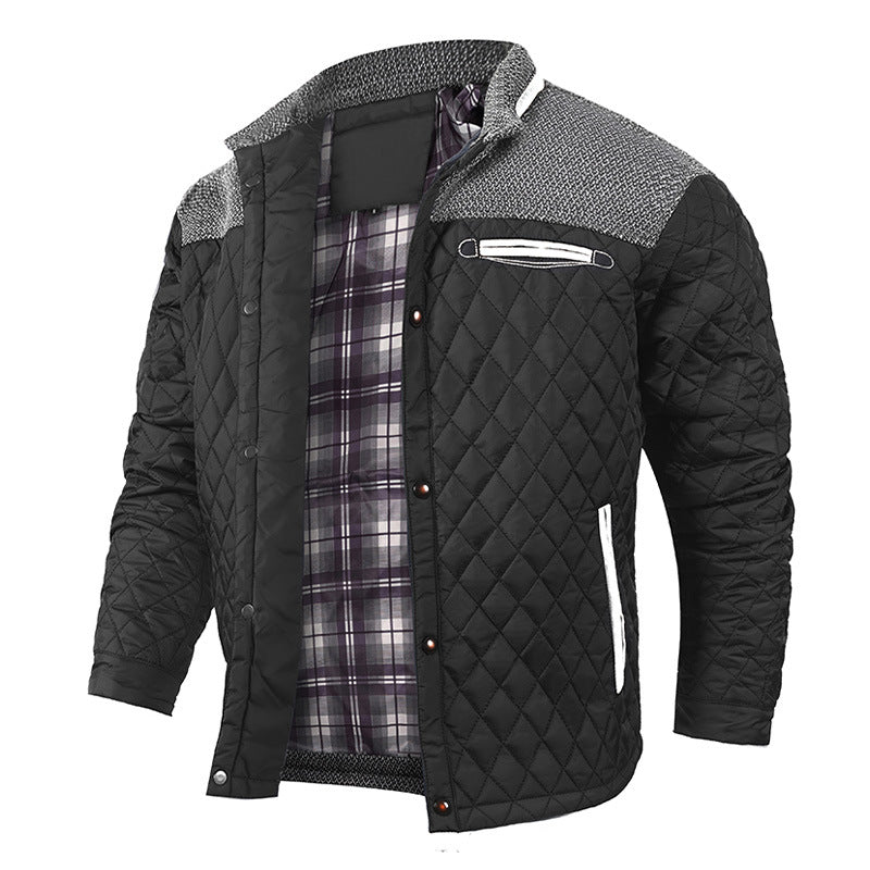 Men's Down Jacket Shirts |Lightweight Business Casual Coat
