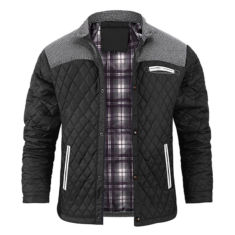 Men's Down Jacket Shirts |Lightweight Business Casual Coat