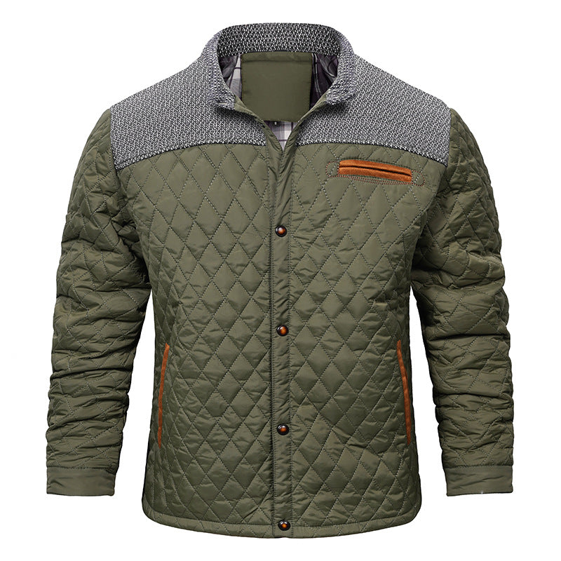 Men's Down Jacket Shirts |Lightweight Business Casual Coat
